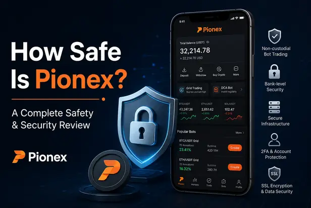 How safe is Pionex security guide with crypto trading protection