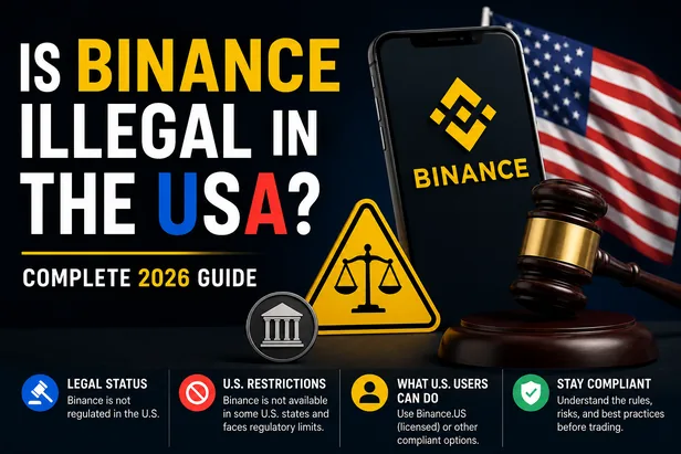 Is Binance illegal in the USA? Binance and U.S. crypto regulation explained