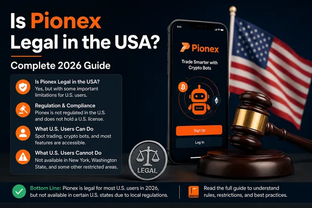 Is Pionex legal in the USA? Pionex.US crypto trading guide
