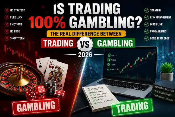 Is trading 100% gambling? Trading and gambling comparison
