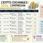 Best crypto exchanges in 2026 compared by fees, security, features, and trading tools